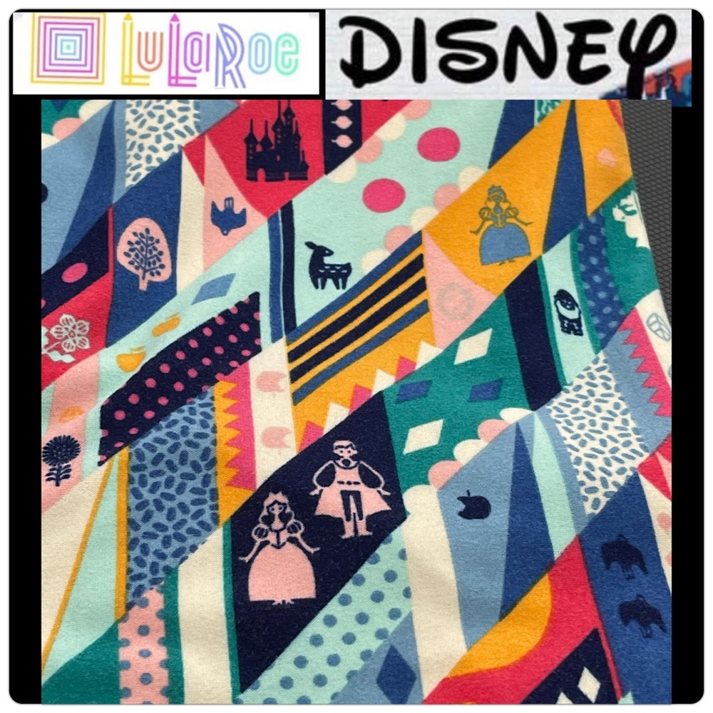 Disney LuLaRoe TC2 Snow White Leggings